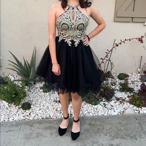 Swarovski Crystal Dress Prom Formal dress size 4